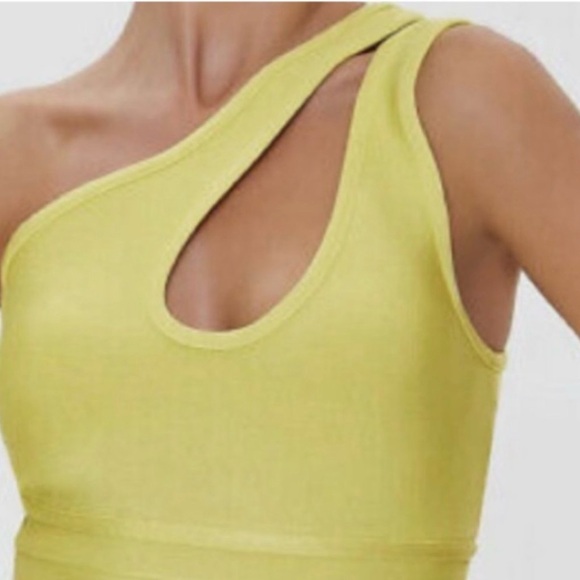 NWT Herve Leger x Forever 21 Size XXL One  Shoulder Bodycon Dress - Picture 2 of 6